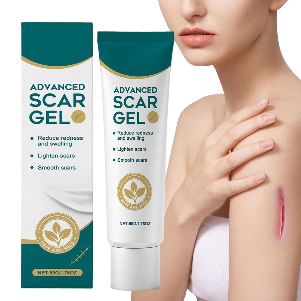 Scar Gel - 50 g Scuffs Care Product - Scratch Scars Care Cream - For Women Beauty Lovers Travelers Athletes Home Travel Daily Routine Knee Elbow Keloids