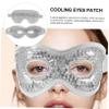 Abaodam Cooling Gel Eye Mask 2pcs Set Reusable Cold Compress Eye Ice Packs and Puffiness for Hot and Cold Therapy Suitable for Relaxation and Headache Relief view 3