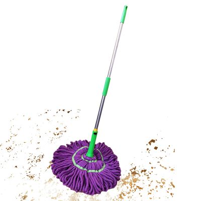 Twist Mops for Floor Cleaning | Household Absorbent Mop,Easy Wring Absorbent Cleaning Tool for Hardwood Ceramic Tiles Marble Concrete Home Kitchen Bathroom Living Room