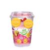 Christmas & New Year Mini Filled Biscuit Collection 125g Crispy Biscuits with Smooth Chocolate & Strawberry Cream Filling -bscl (6 x Cup, Strawberry) view 2