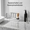 SVCEQZE Razor Holder - Storage Stand for Safety Razors and Shaving Brushes, Space-Saving Storage for the Family view 3