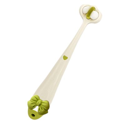 3 Sided Toothbrush Kids Effective Wrap-Around Design Easy-Grip Handle