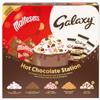 Hot drink chocolate Maltesers & Galaxy Hot Chocolate Station | Xmas Chocolate Gift Set Featuring 6 Sachets & 5 Toppings | Create Your Own Hot Chocolate Experience | Pack of 1 view 1