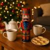 Nutcracker Biscuit Tin with Shortbread Biscuits 135g Festive Christmas Gifts Tin Filled with Traditional Shortbread Cookies, Reusable Decorative Tins for Biscuit Storage view 4