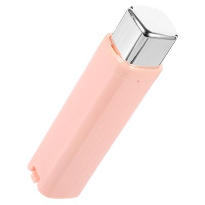 FRCOLOR Portable and Cycle Filling Feature Teeth Floss Organizer Box with Automatic Pop Out Function Pink Pp Material Compact Floss Pick Box for Travel and Daily Oral Care