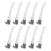 10 Piece Kitchen and Grill Brush Set with Ergonomic Handles for Scrubbing For Stubborn Stains from Multiple Surfaces view 1