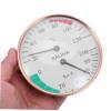 Didiseaon Sauna Thermometer Humidity Gauge Steam Room Hygrothermograph Temperature Gauge for Sauna Temperature and Humidity Meter Hygrometer and Meter view 4