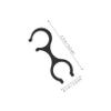 Abaodam 40pcs Lightweight Plastic Hiking Stick Buckle Connectors Walking Pole Clips for Camping Double Rod Buckle Clasp Accessories for Trekking Poles view 2