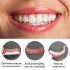 2 Pairs Cosmetic Fake Teeth, Snap on Veneer Teeth Upper and Lower Jaw, Instant Clip in Veneers Dentures, Adjustable Temporary False Teeth for Men and Women view 4