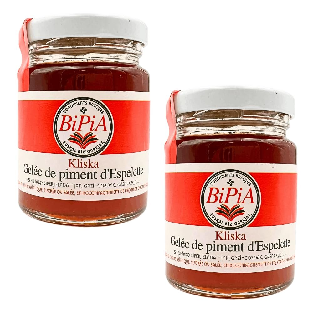 BiPia Espelette Chilli Pepper Jelly 100g x 2