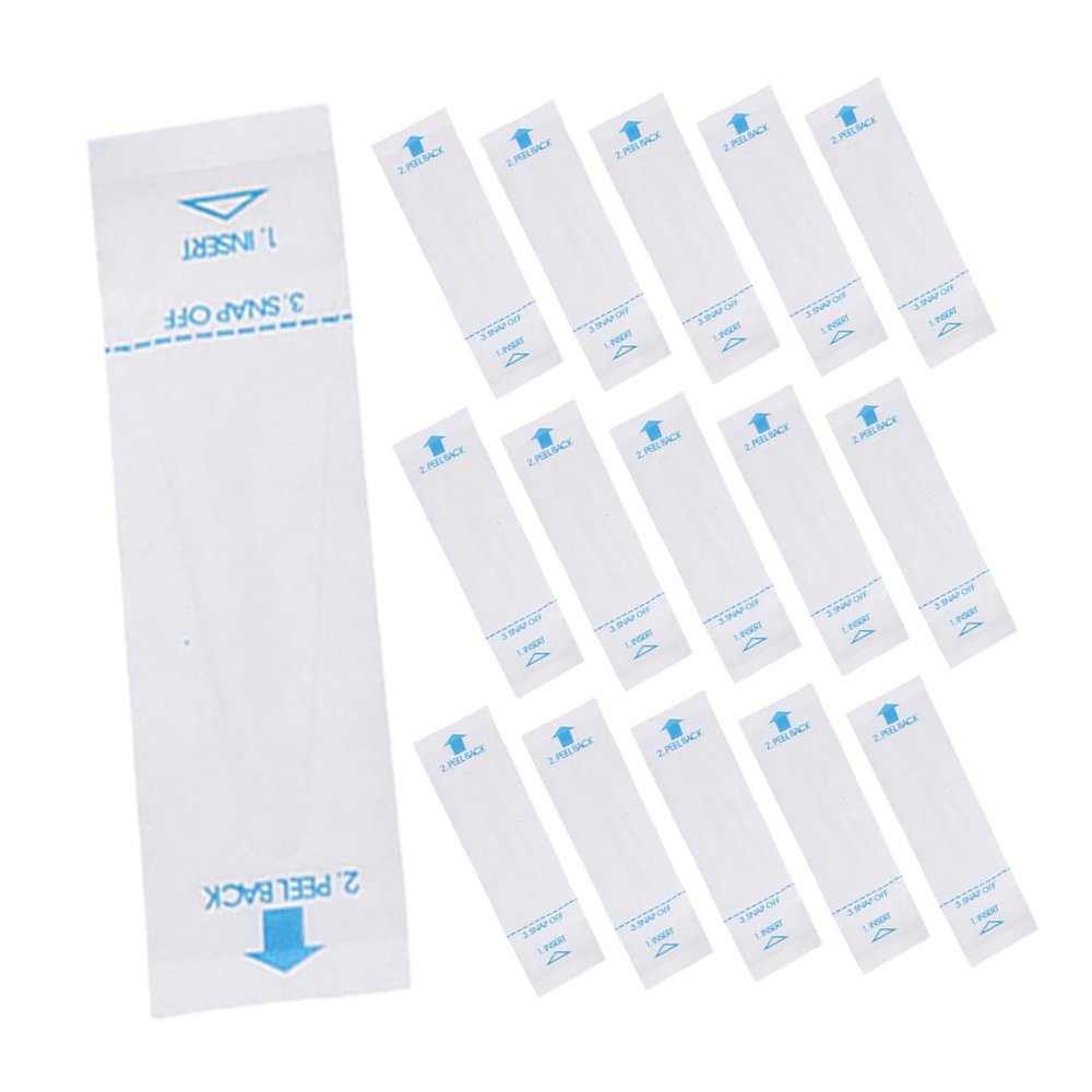 BIUDECO 100pcs Paper Probe Sleeves Digital Thermometer Protector Covers for Pets Cats Rabbits Temperature Measurement Safe Protective Film Sleeve