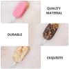 COLLBATH Ice Cream Sticks DIY Sticks 50 Pcs Acrylic with Rounded Edges White Easy to Hold for Children for Handicrafts Making and Ice Cream view 4