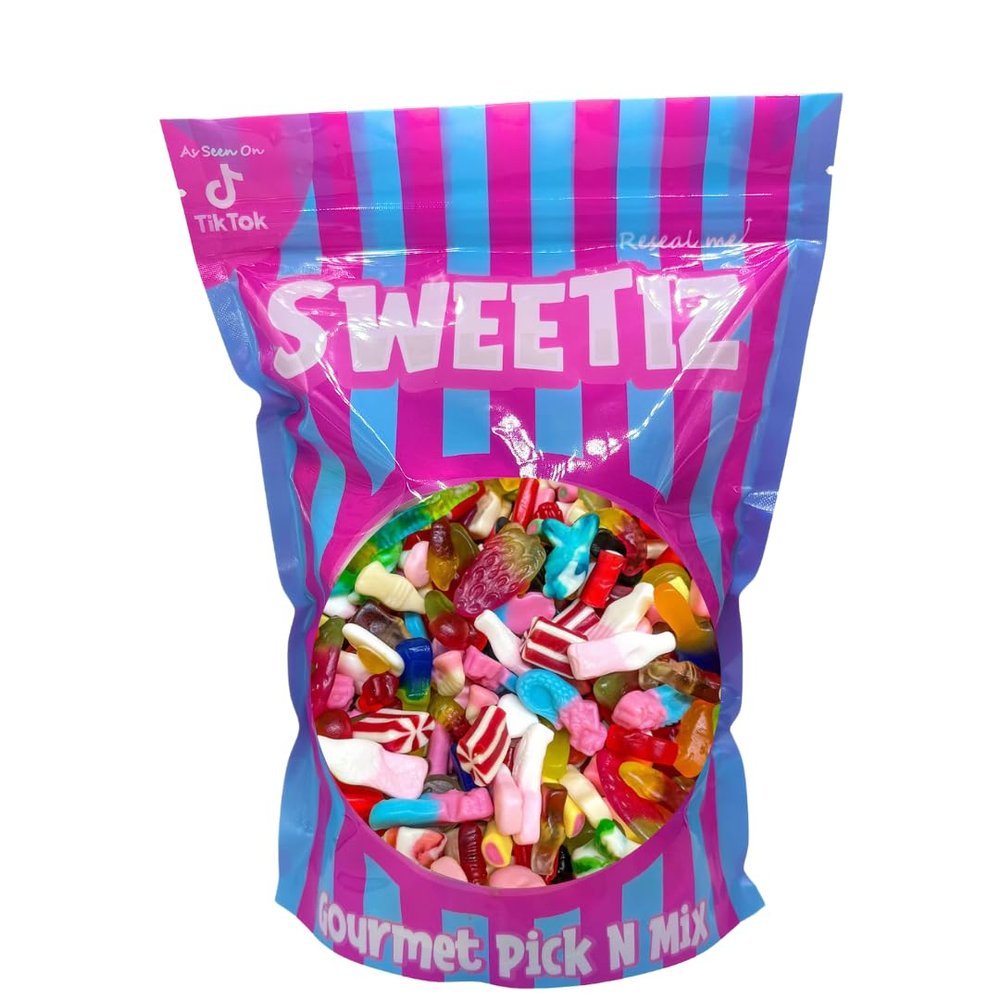 1KG Pick N Mix Sweet Bags (Budget Option) - Jelly & Jelly