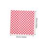 BIUDECO Greaseproof Food Wrapping Paper Sheets Easy to Store 50 Sheets Pink Paper Material for Burgers and Sandwiches for Restaurants and Bakeries view 2