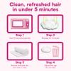 FreshWipes Light Floral Shampoo Cap Pack of 3 - No Rinse for Elderly or Disabled - Cleanses & Conditions For No Shower Access, Camping & Festival Use - Dermatologically Tested view 4