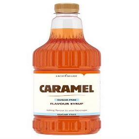 Lichfields Sugar Free Caramel Syrup 1 Litre