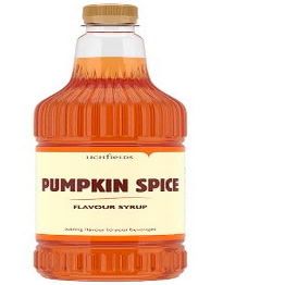 Lichfields Pumpkin Spice Flavour Syrup 1 Litre