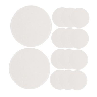 BIUDECO Plant Fibre Moisture Absorber Sheets Drying Discs 100pcs with Portable Design White for Food and Food Jar Storage for Cars and Car Interiors