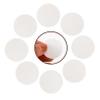 BIUDECO Plant Fibre Moisture Absorber Sheets Drying Discs 100pcs with Portable Design White for Food and Food Jar Storage for Cars and Car Interiors view 3