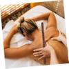 BAZEITFLOW Portable for Unique Relief Muscle Design for Home Relaxation and Wood Wooden Massage Stick Acupoint Massage Made of Light Weight Beech Body view 2