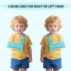 Breathable Kids Arm Sling Support Stabiliser for Wrist/Elbow/Shoulder Injuries,Fits both left and right hands seamlessly (Blue, S) view 3