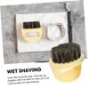 BAZEITFLOW 2pcs Men Beard Comb and Grooming Brush Made of Sturdy Abs Material with Soft Bristles for Cleaning Broken Hair and Styling Beards for Daily and Mustache Care view 3