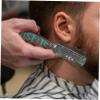 BIUDECO Beard Brush and Mustache Grooming Brush Supple Bristles, Retro Style Barber Haircut Tool for Mens Facial Hair Care in Salon and Home Use Style view 4