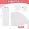 1200 PCS Wax Strips Paper, Non Woven Waxing Paper Strips for Face, Eyebrow, Legs, Body, Bikini Hair Removal (3.8x10cm) view 2