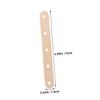 Wooden Craft Sticks with Holes 200pcs Model Parts for Kids and Adults view 2