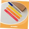 Wooden Craft Sticks with Holes 200pcs Model Parts for Kids and Adults view 3