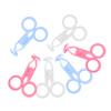 Anneome 6pcs Tweezers Eyelid Opener Tool for Cosmetic Contacts Easy Lens Insertion Removal Portable Lightweight with Stylish White Pink Blue Colors