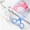 Anneome 6pcs Tweezers Eyelid Opener Tool for Cosmetic Contacts Easy Lens Insertion Removal Portable Lightweight with Stylish White Pink Blue Colors view 2