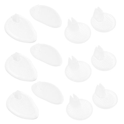 BIUDECO Forefoot Cushion Inserts Anti-Slip Metatarsal Support for Sandals 6 Pairs Pu Material for Foot Support and Pain Relief Light Weight, Comfortable to Wear