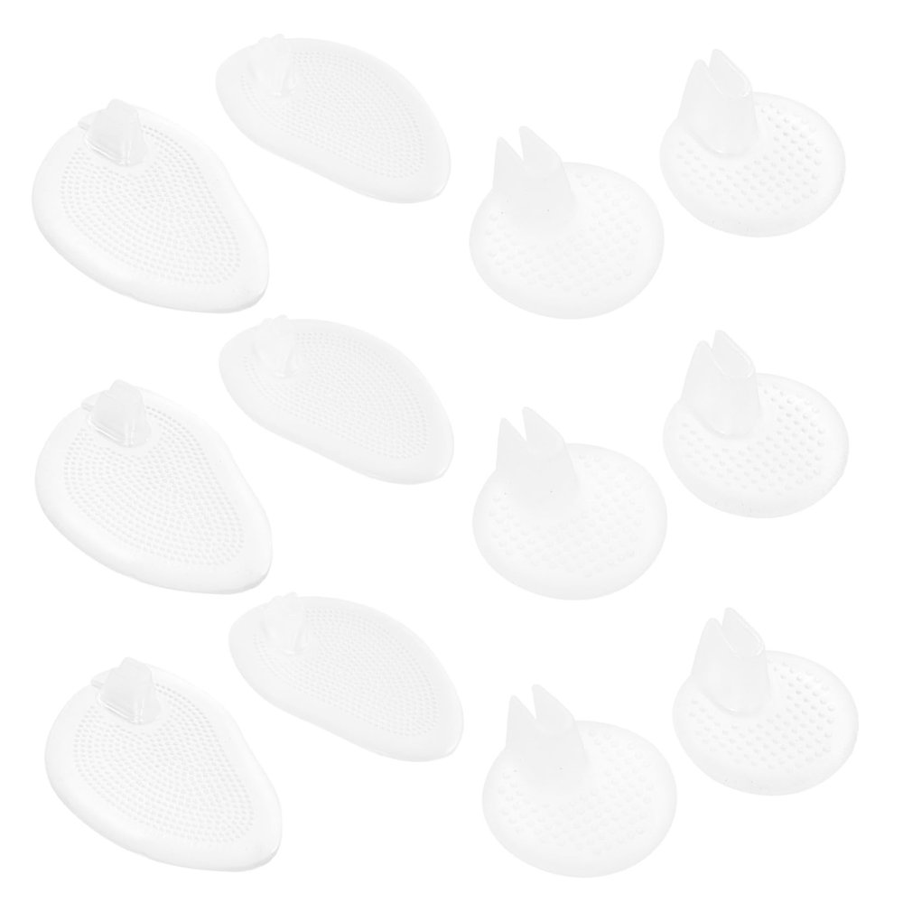 BIUDECO Forefoot Cushion Inserts Anti-Slip Metatarsal Support for Sandals 6 Pairs Pu Material for Foot Support and Pain Relief Light Weight, Comfortable to Wear