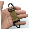 BAZEITFLOW Mask Extension Hook and Backpack Buckle 3pcs Set, Anti-Slip Nylon Ear Rear Mask Strap Buckle in Black Green Khaki for Outdoor and Travel Use view 3