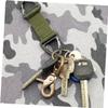 BAZEITFLOW Mask Extension Hook and Backpack Buckle 3pcs Set, Anti-Slip Nylon Ear Rear Mask Strap Buckle in Black Green Khaki for Outdoor and Travel Use view 4