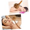 Hoement Versatile Multifunctional Silicone Massage Hammer with Spiny Rod for Neck Shoulder Back Stress Relief and Fitness Non-Slip Handle Body Massager for Relaxation and Muscle Tension view 3