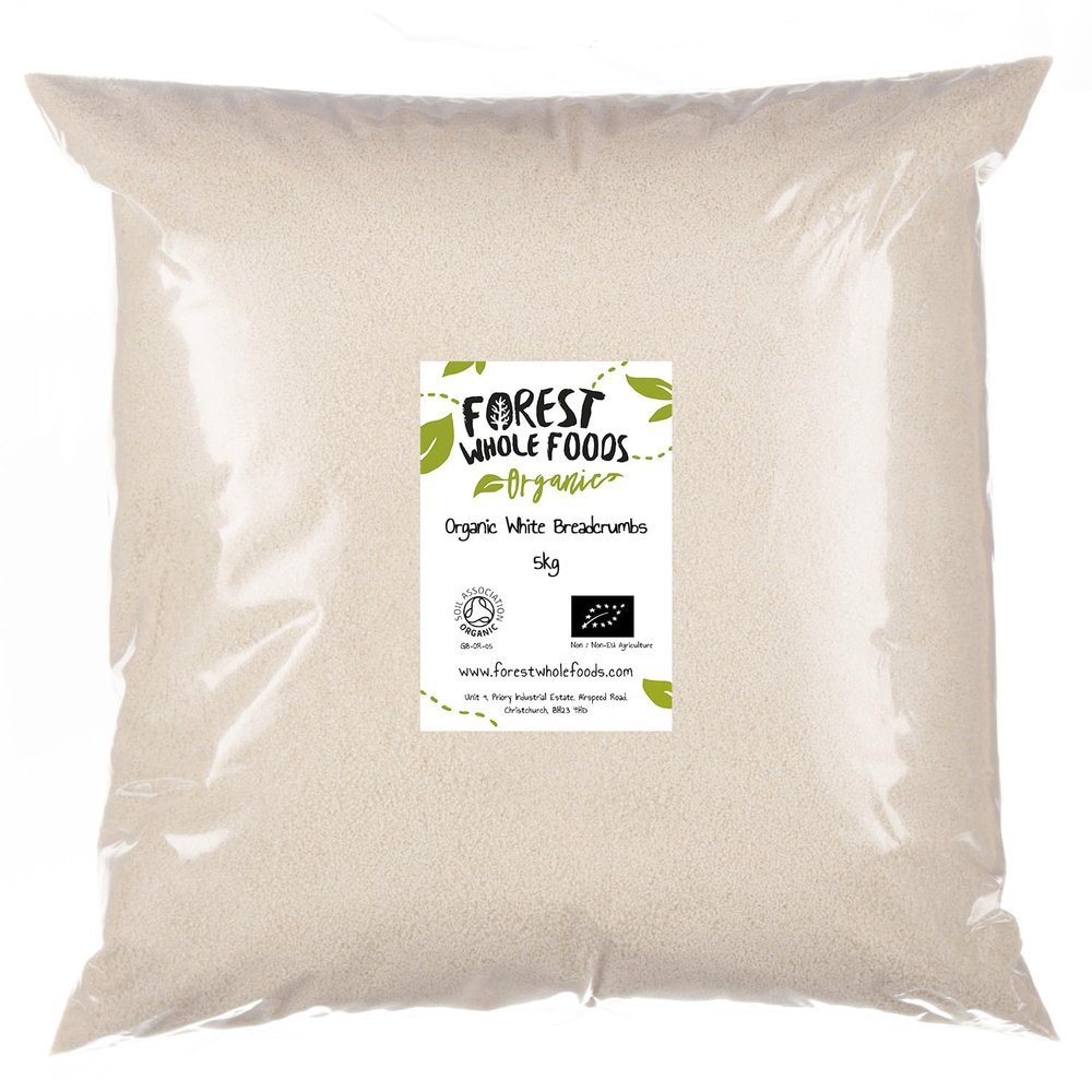 Organic White Breadcrumbs | Forest Whole Foods (5kg)