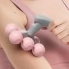 Handheld Neck Massager - Muscle Rolling Ball, Cervical Spine Relief, Deep Tissue Comfort, Portable Relief Device, Premium Neck Massager Tool, High Performance Massage Equipment for Shoulder Back view 4