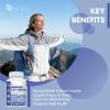 Magnesium Complex 8-in-1, Magnesium Glycinate Supplements with Bisglycinate, Citrate, Taurate 1000mg, Added Zinc B6 D3 for Energy, Muscle, Sleep & Nerve Function - High Absorption 120 Vegan Capsules view 4