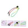SHERCHPRY 3 Pcs Practical Wind-Proof Hat Lanyards with Adjustable Buckle, Reusable Plastic and Polyester Glasses Cord Strap Extenders for Outdoor Activities view 3