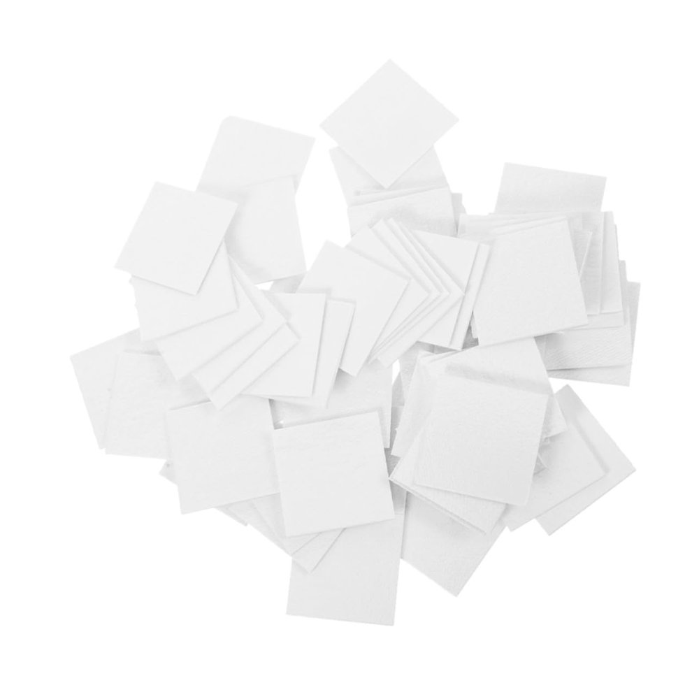Toyvian Plant Fibre Desiccant Sheets for Food Storage 5x5cm Coated Drying Sheets Moisture Absorbers for Biscuit Jars and Rice 100pcs Food-grade Absorbent Slices for Home Use