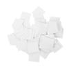 Toyvian Plant Fibre Desiccant Sheets for Food Storage 5x5cm Coated Drying Sheets Moisture Absorbers for Biscuit Jars and Rice 100pcs Food-grade Absorbent Slices for Home Use view 1