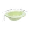 Baluue Portable Sitz Bath Basin for Toilet and Commode Chair Lightweight Plastic Hip Bath with Overflow Hole for Postpartum Care Elderly and Pregnancy Hygiene view 2