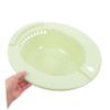 Baluue Portable Sitz Bath Basin for Toilet and Commode Chair Lightweight Plastic Hip Bath with Overflow Hole for Postpartum Care Elderly and Pregnancy Hygiene view 4