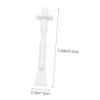 BIUDECO 30Pcs Nose Hair Wax Applicators, PP Plastic round Head Sticks for Small Area Wax Application, Hair Removal Tool, Beach and Party Use view 2