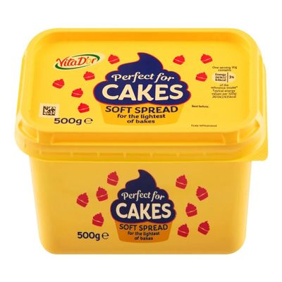 Fakhri Cakes Baking Spread 500g | Smooth & Creamy Butter Alternative for Baking | Perfect for Cakes, Pastries & Desserts | UK Packed