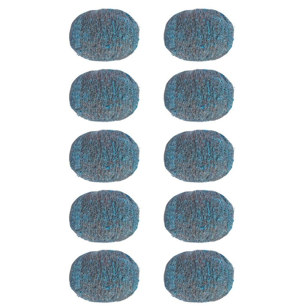 10pcs Metal Cleaning Steel Wool Cleaners For Dirty Pots Pans Stovetops And Outdoor Cooking Areas Steel Wool Cleaning Pad For Outdoor Use