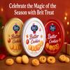 Brit Treat Butter Cookies Christmas Collection, Festive Limited Edition Assorted Cookies, Buttery & Delicious, Perfect for Everyday Snack, Set of 3 X 340g view 3