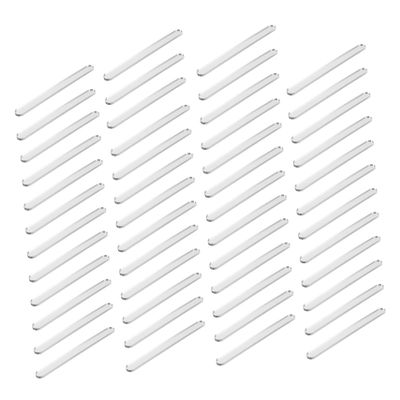 TOYANDONA 50pcs DIY Acrylic Ice Sticks for Cakesicles Reusable Ice Pop Sticks for Cake Pops for Making Cream